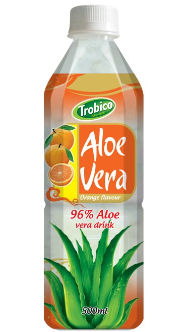 660 Trobico Aloe vera orange flavor pet bottle 500ml